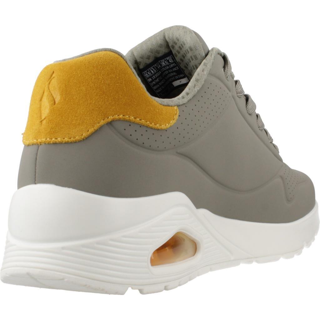 Sneakers Skechers Modell Uno - Suited On Air Farbe Grau 3/5