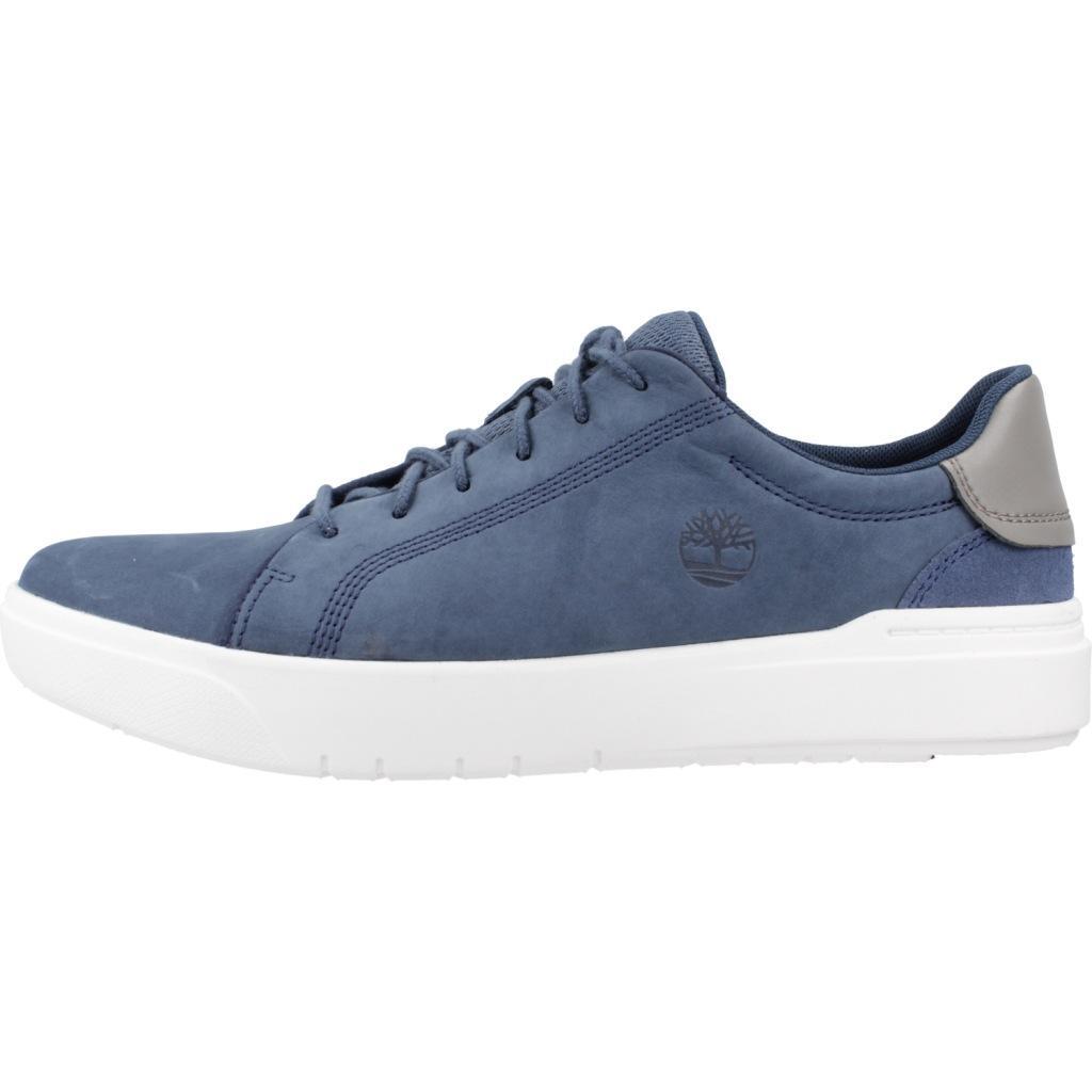 Baskets Timberland Modèle Seneca Bay Low Lace Up Couleur Bleu 2/5
