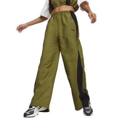 Broek puma model parachute pants wv kleur groen