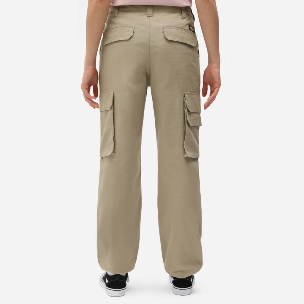 Calças Dickies Modelo Hooper Bay Cargo Cor Castanho Claro 3/5