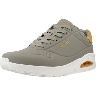 Sneakers skechers model uno - suited on air kleur grijs