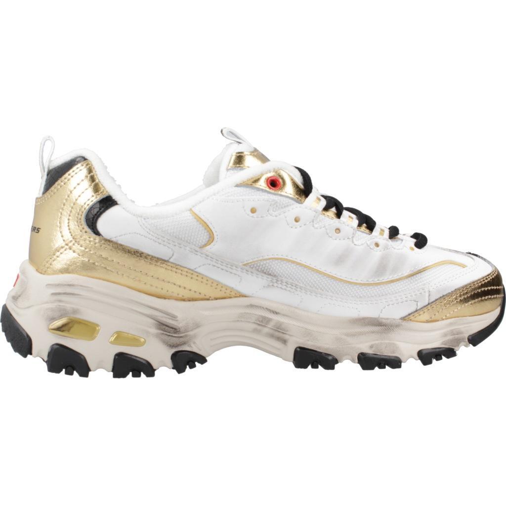 Ténis Skechers Modelo Dlites-vintage Visi Cor Branco 4/6