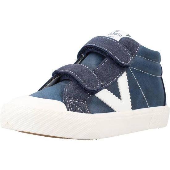 Scarpe da ginnastica alte in similpelle per bambini Victoria Tribu