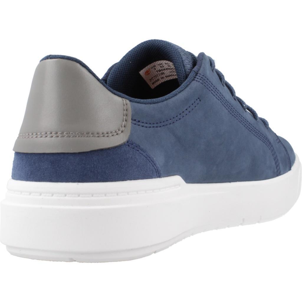Baskets Timberland Modèle Seneca Bay Low Lace Up Couleur Bleu 3/5