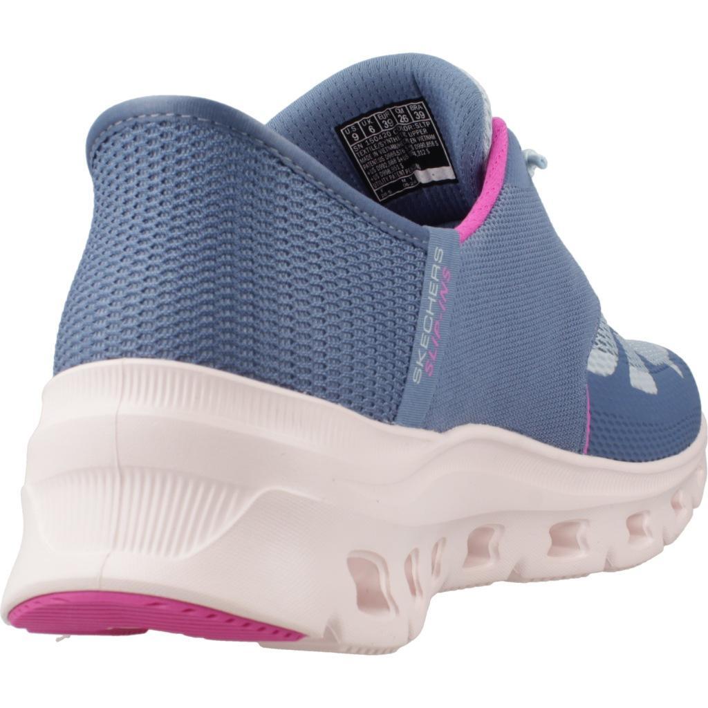 Baskets Skechers Modèle Glide Step Pro Couleur Bleu 3/5