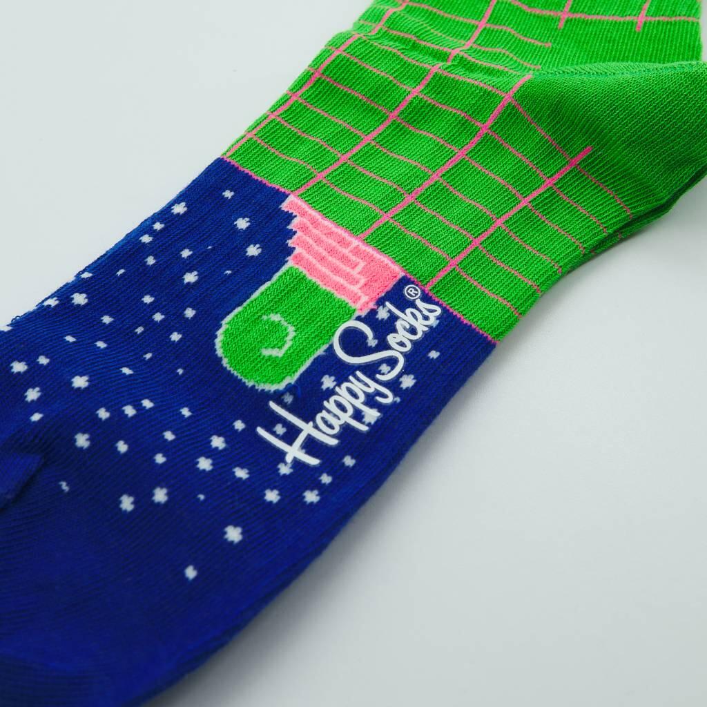 Meias Happy Socks Modelo Future Unknown Cor Multicolorido 4/5