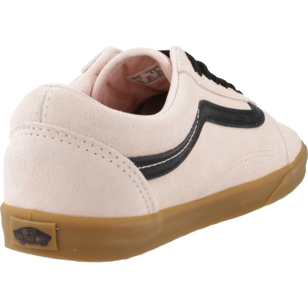 Baskets Vans Modèle Skool Lowpro Couleur Rose 3/5