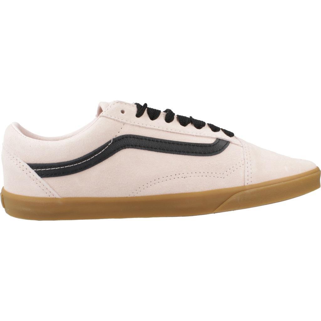 Baskets Vans Modèle Skool Lowpro Couleur Rose 4/5