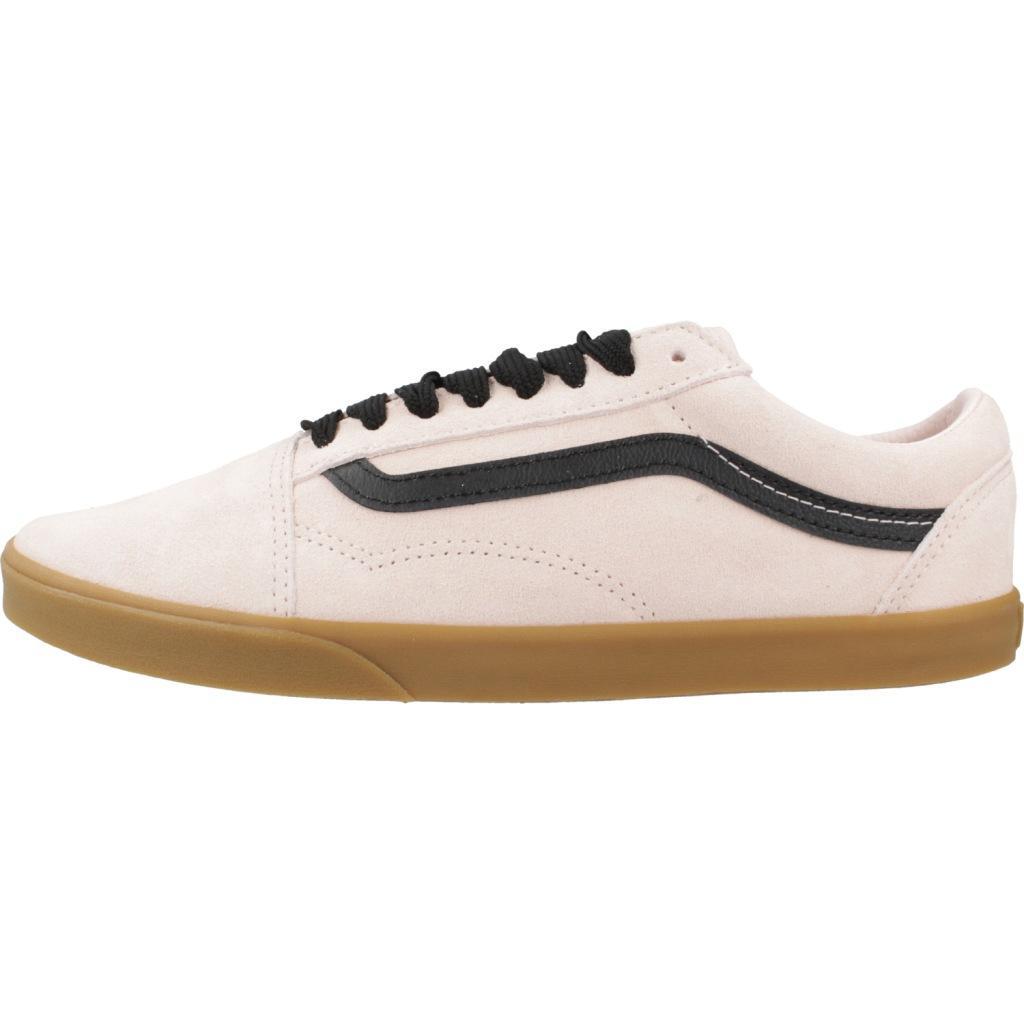 Baskets Vans Modèle Skool Lowpro Couleur Rose 2/5