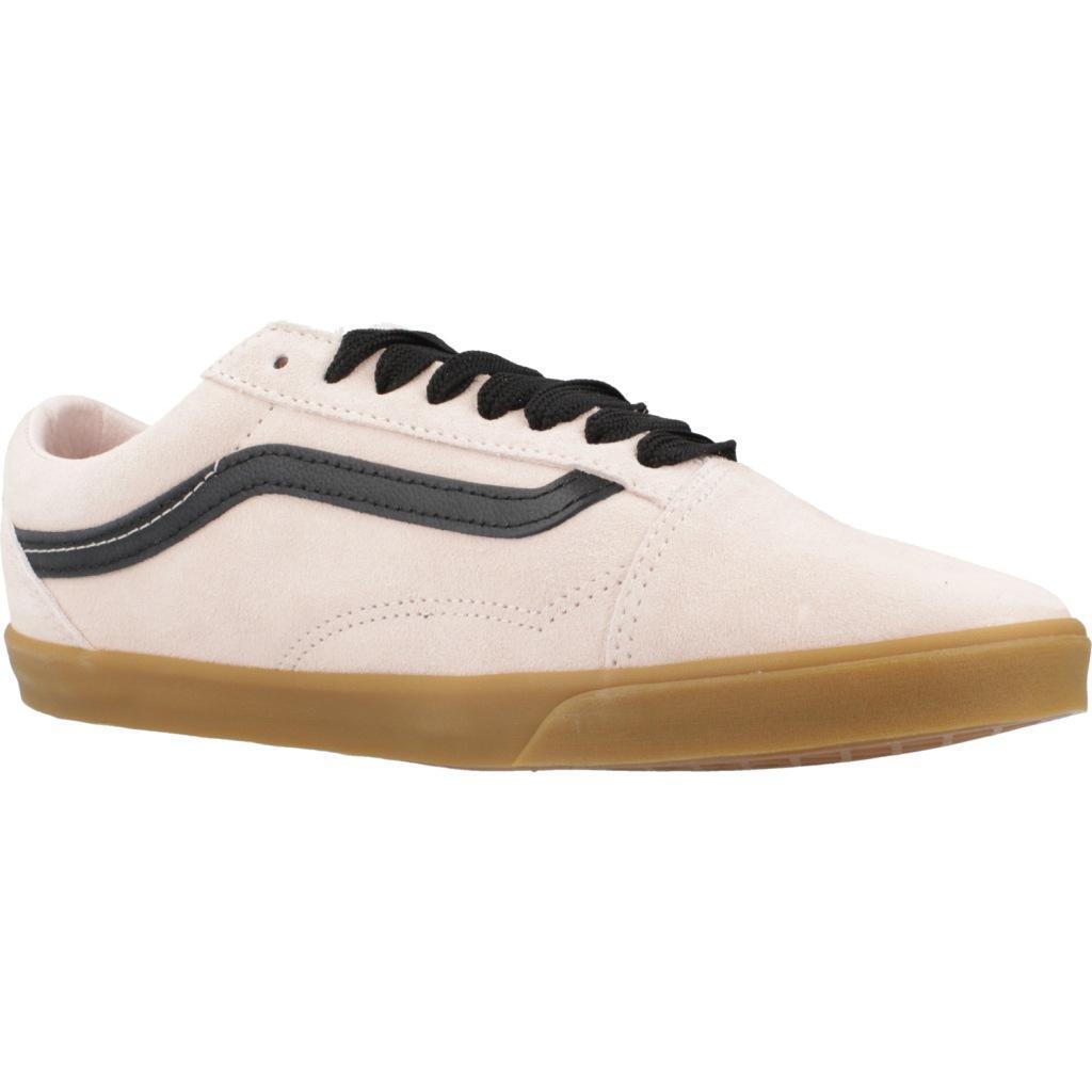 Baskets Vans Modèle Skool Lowpro Couleur Rose 5/5