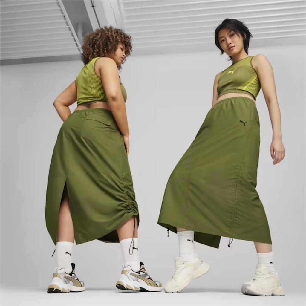 Midi geweven rok voor dames Puma Dare To 4/7