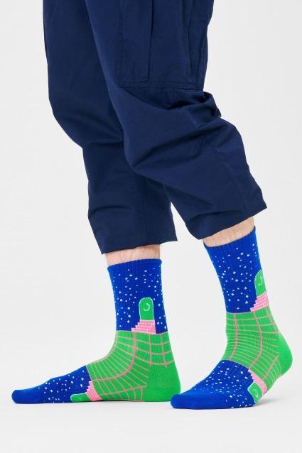 Meias Happy Socks Modelo Future Unknown Cor Multicolorido 5/5