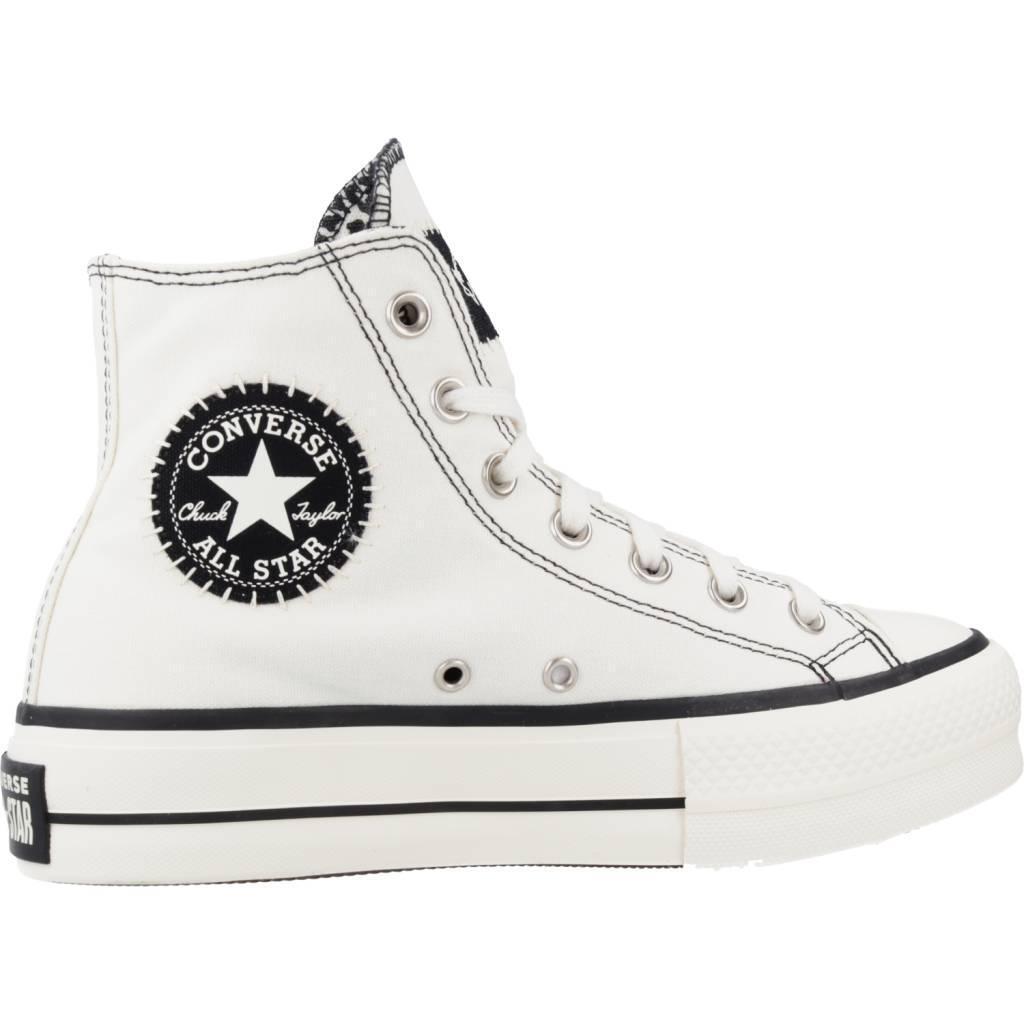 Sneakers Converse Model Chuck Taylor All Star Lift Hi Kleur Wit 4/5