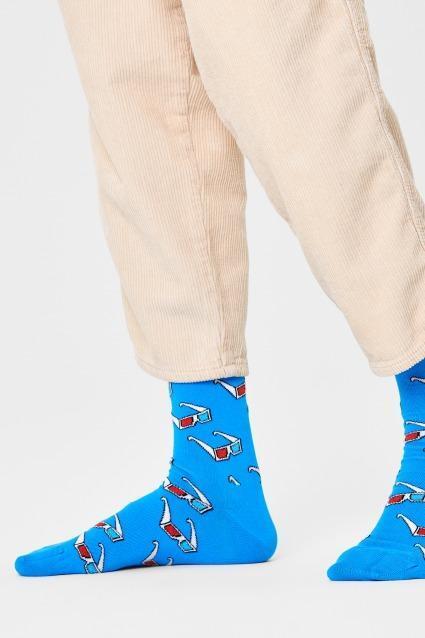 Socken Happy Socks Modell Glasses Farbe Blau 5/5