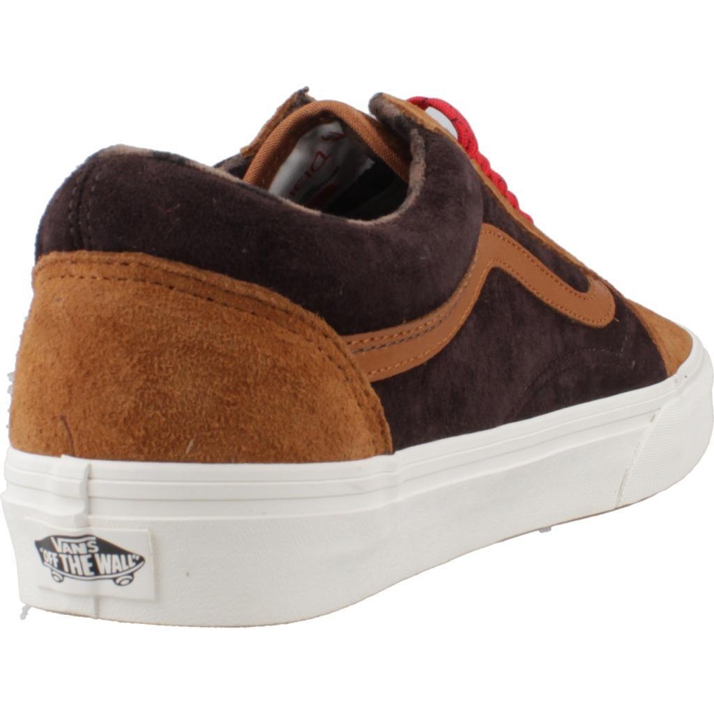 Baskets Vans Modèle Old Skool Couleur Marron 3/5