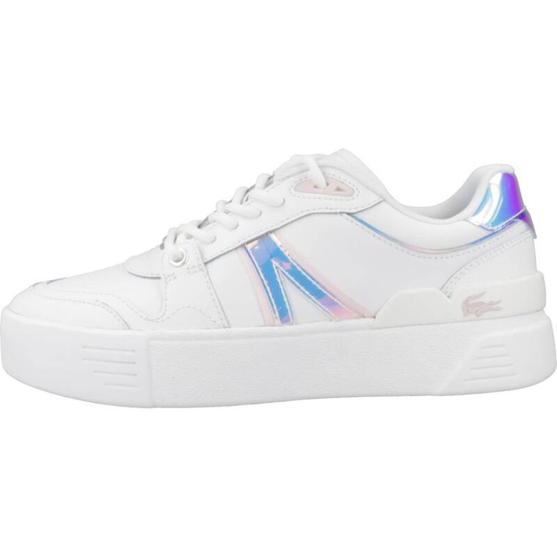 Baskets Lacoste Modèle L002 Evo Leather Couleur Blanc