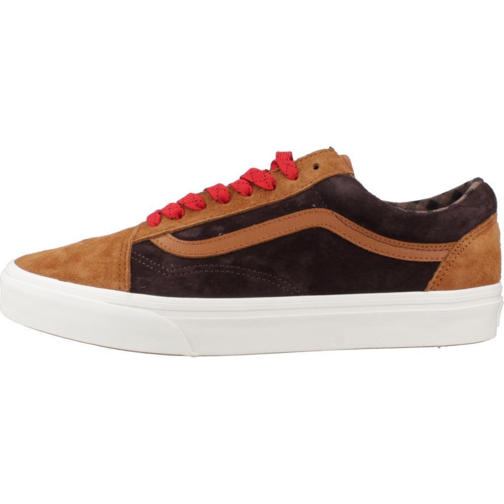 Baskets Vans Modèle Old Skool Couleur Marron 2/5