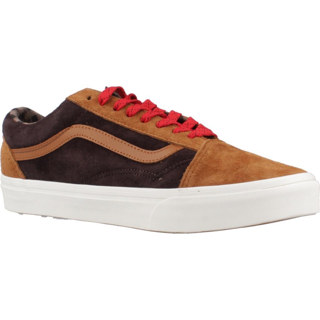 Baskets Vans Modèle Old Skool Couleur Marron 5/5
