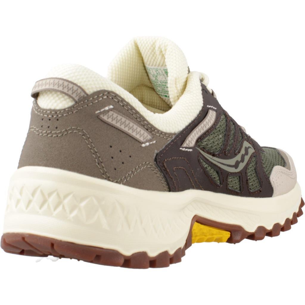 Ténis Saucony Modelo Grid Peak Cor Castanho Claro 3/5