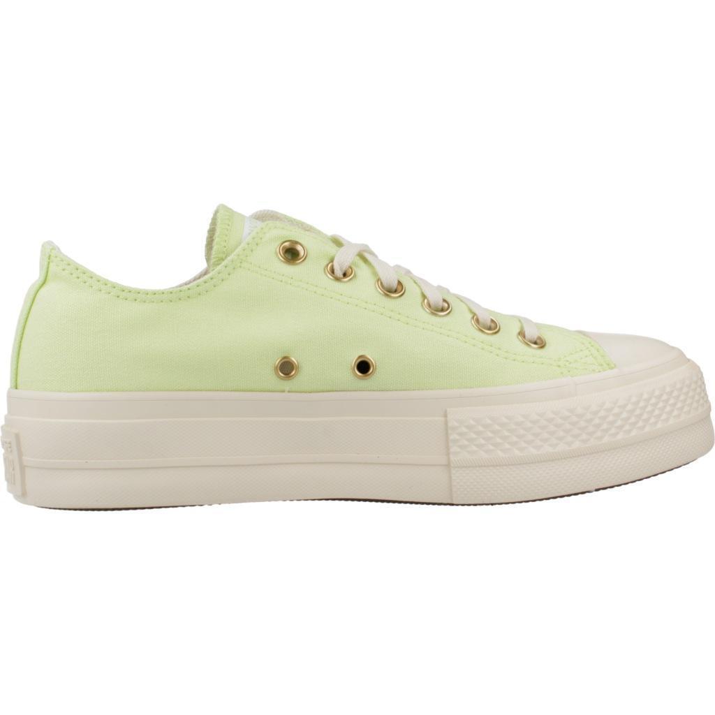 Ténis Converse Modelo Chuck Taylor All Star Lift Ox Cor Verde 4/5