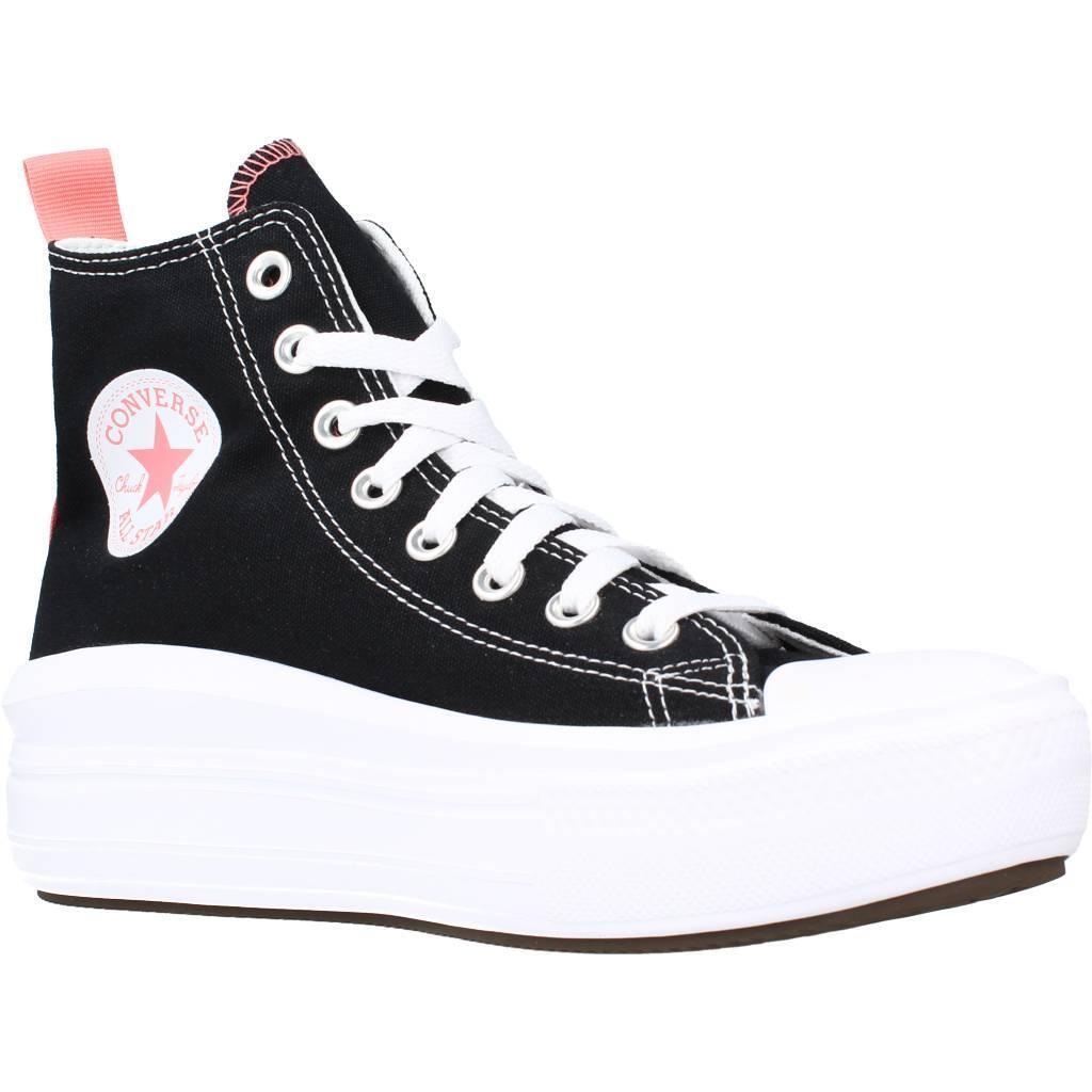 Baskets Converse Modèle Ctas Move Hi Couleur Noir 5/7