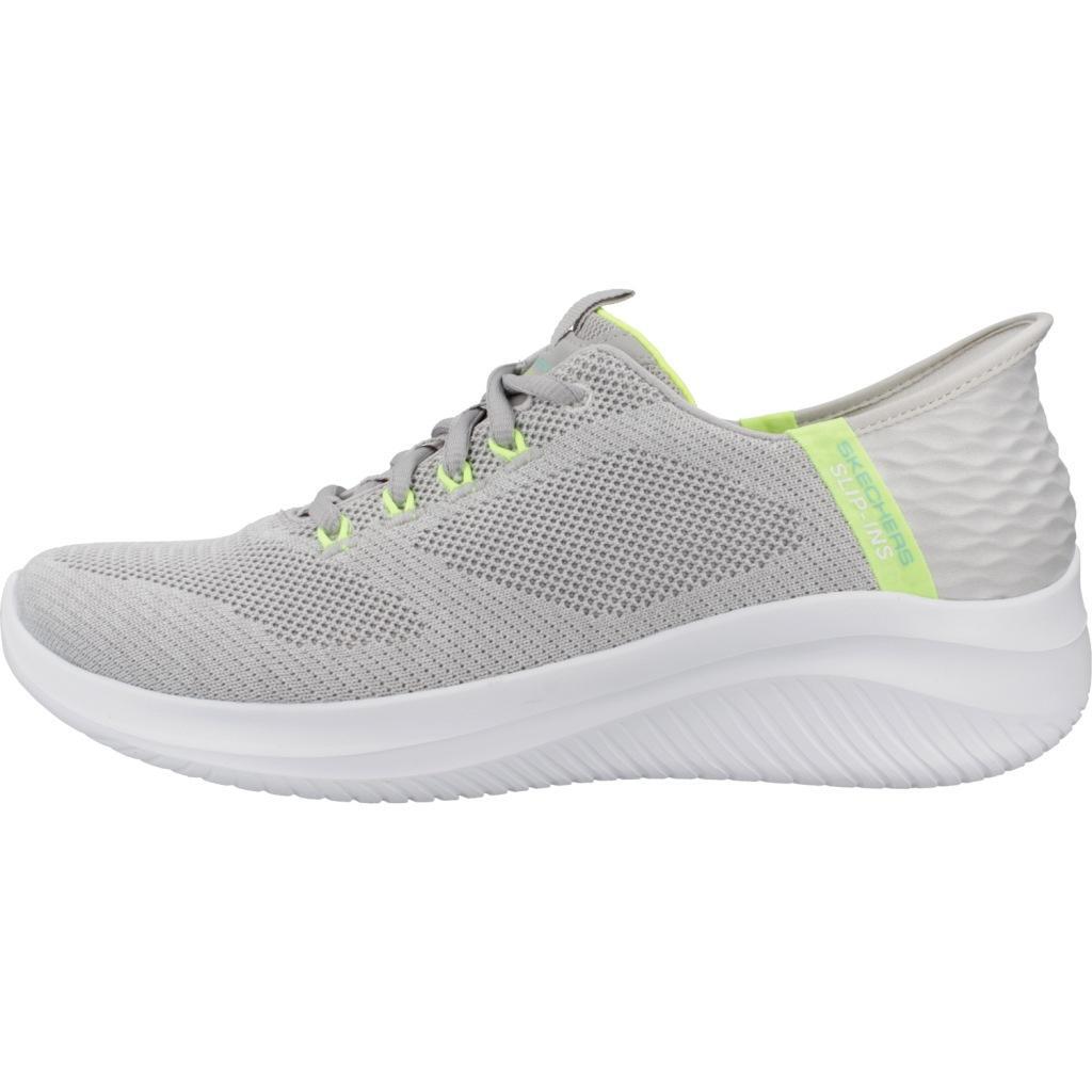 Baskets Skechers Modèle Ultra Flex 3.0 Slip-ins Couleur Gris 2/5