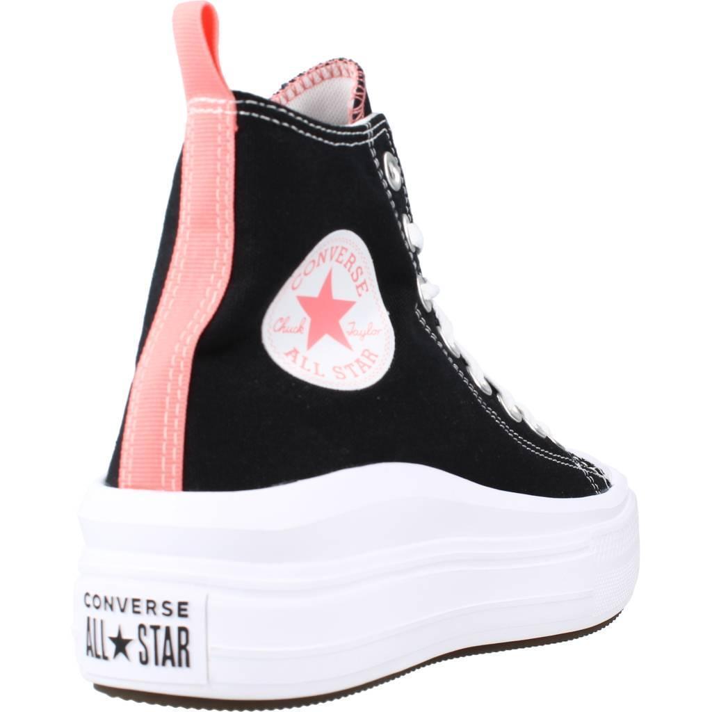 Baskets Converse Modèle Ctas Move Hi Couleur Noir 3/7