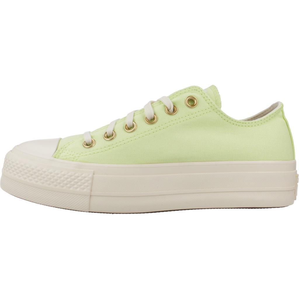 Ténis Converse Modelo Chuck Taylor All Star Lift Ox Cor Verde 2/5