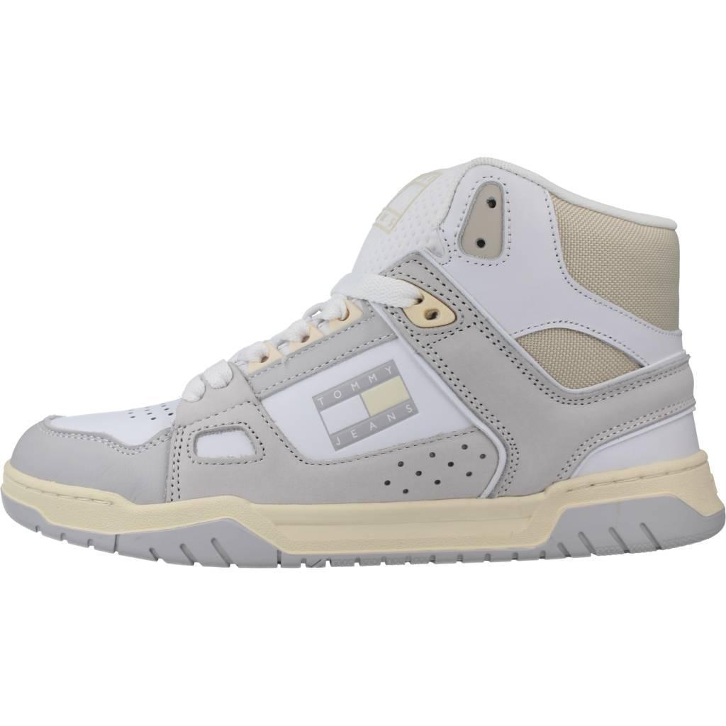 Scarpe Da Ginnastica Tommy Jeans Modello Wmn Skate Mi Colore Bianco 2/5