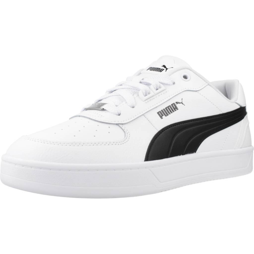 Ténis puma modelo puma caven 2.0 lux cor branco