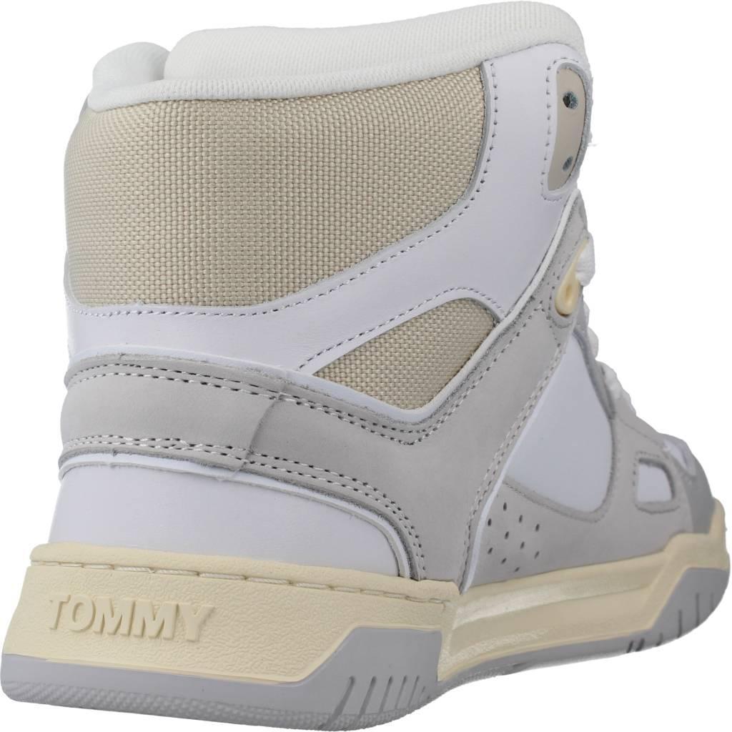 Scarpe Da Ginnastica Tommy Jeans Modello Wmn Skate Mi Colore Bianco 3/5