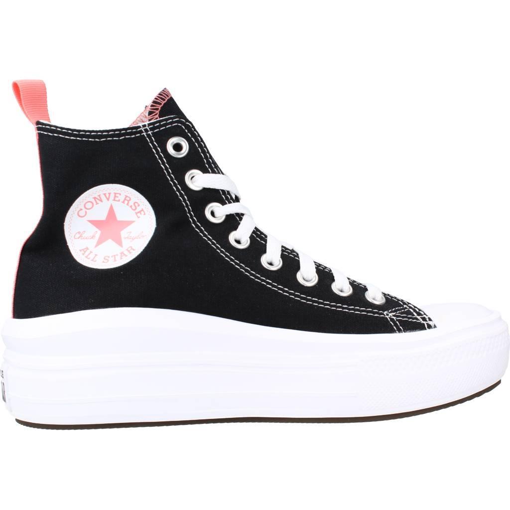 Baskets Converse Modèle Ctas Move Hi Couleur Noir 4/7