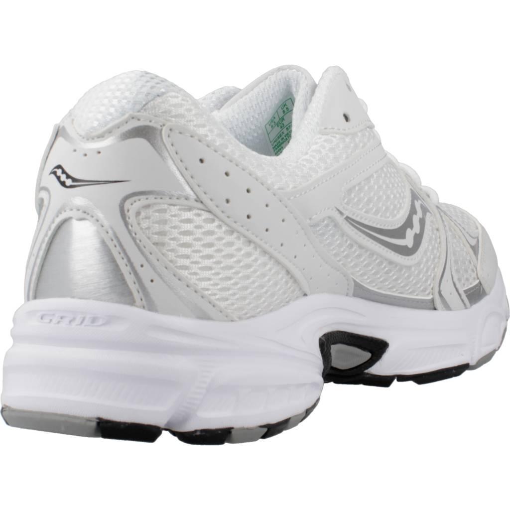 Baskets Saucony Modèle Ride Millennium Couleur Blanc 3/5