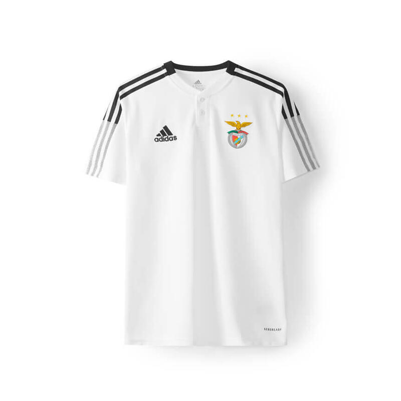 Polo Blanc Adidas Benfica 2021 2022 pour enfant