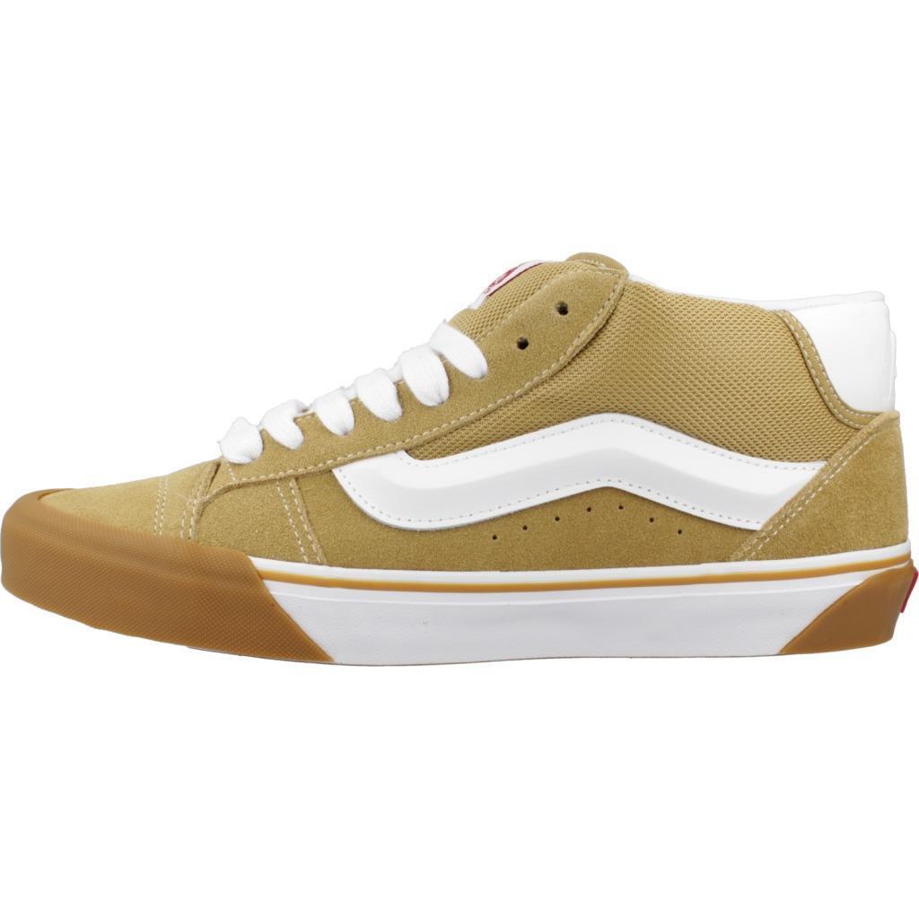 Baskets Vans Modèle Knu Mid Couleur Brun Clair 2/5