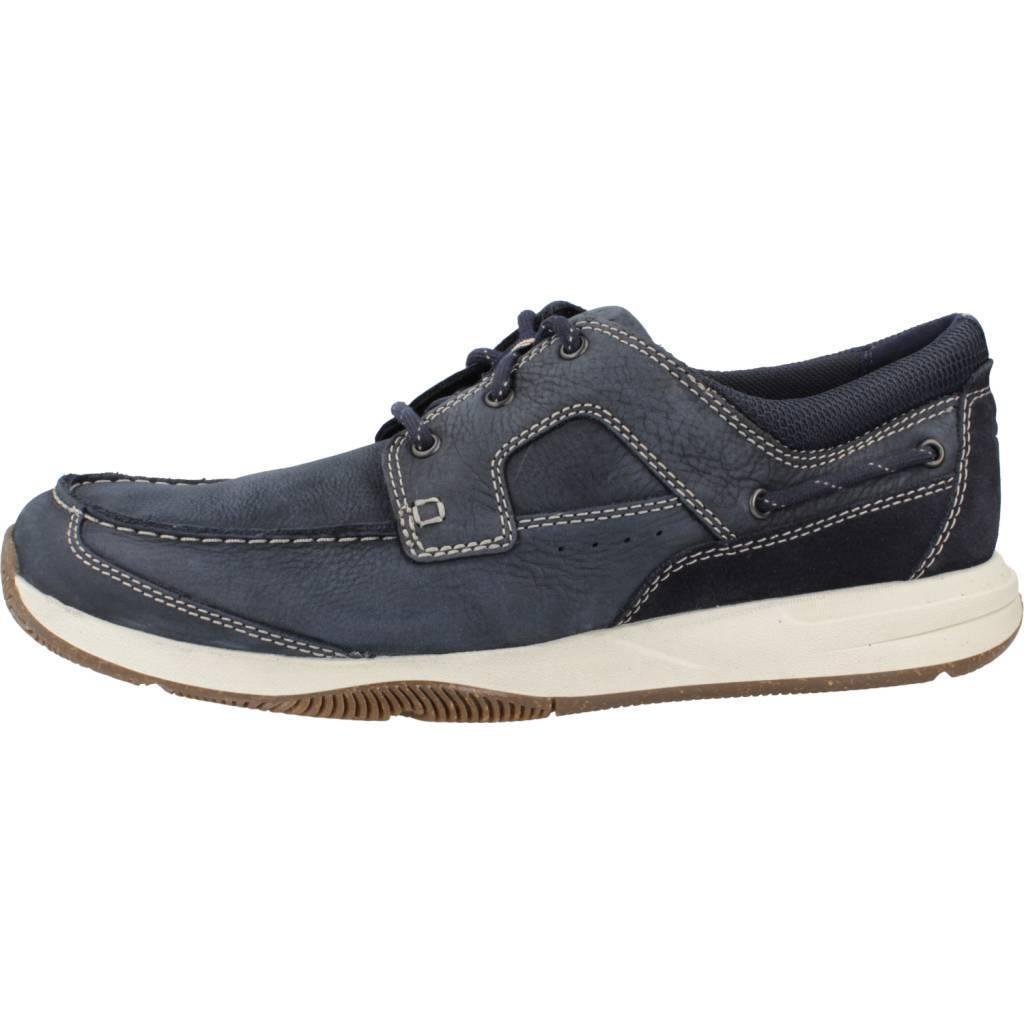Baskets Clarks Modèle Sailview Lace Couleur Bleu 2/5