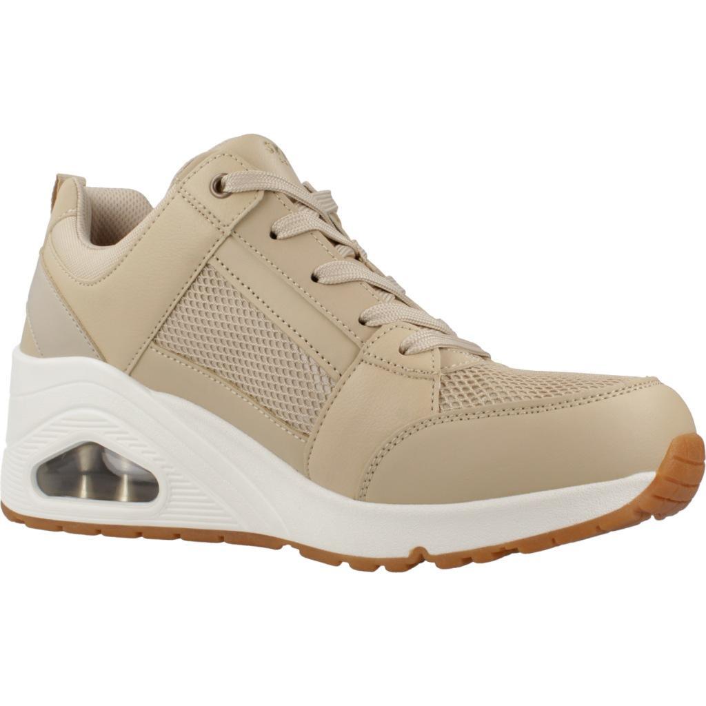 Baskets Skechers Modèle Uno Wedge - Everythi Couleur Brun Clair 5/5
