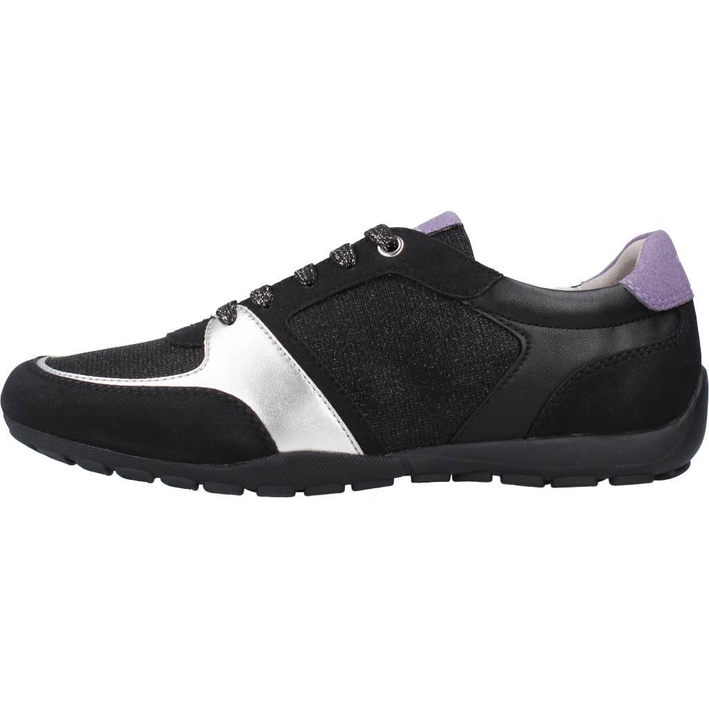 Baskets Geox Modèle D Ravex Couleur Noir 2/5