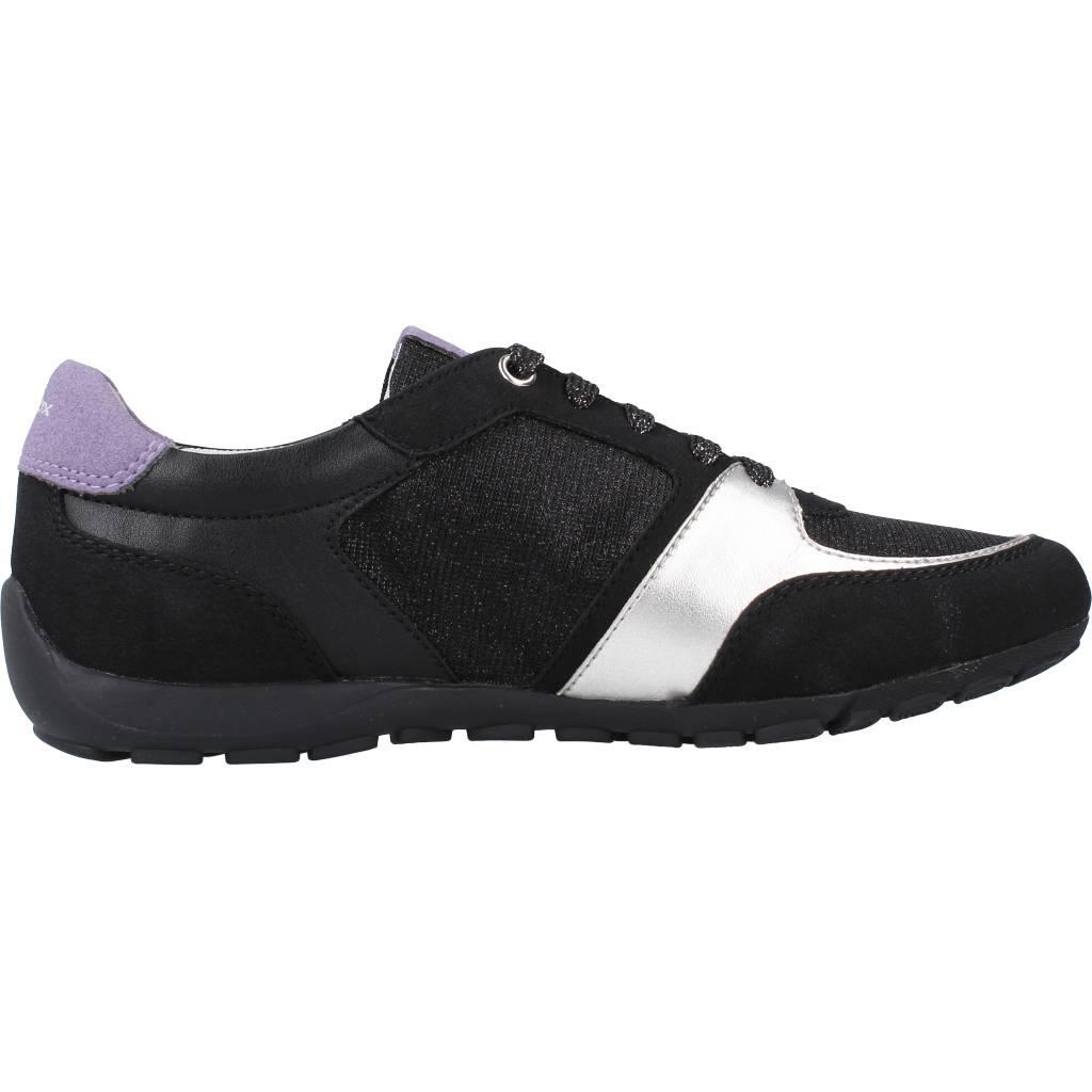 Baskets Geox Modèle D Ravex Couleur Noir 4/5