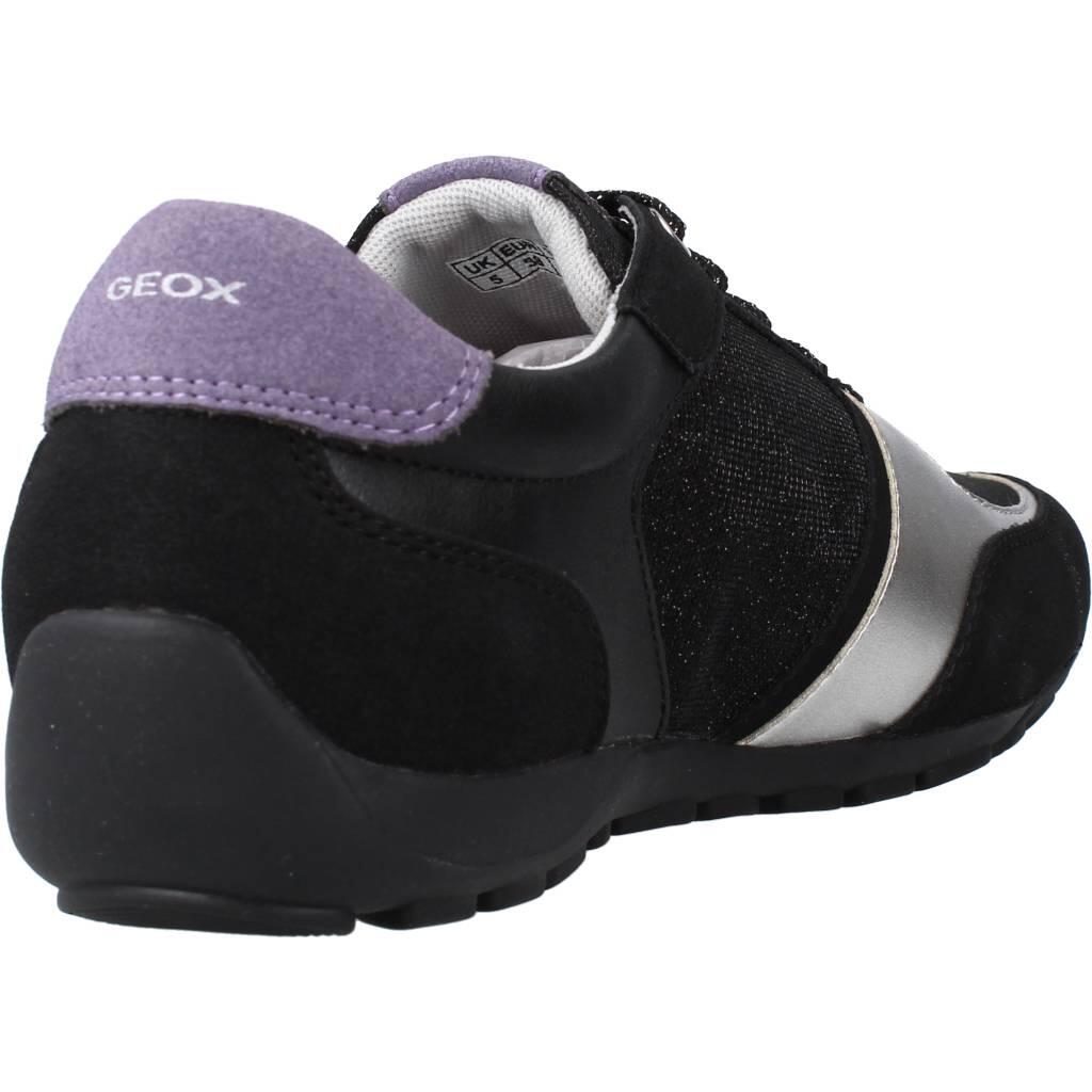 Baskets Geox Modèle D Ravex Couleur Noir 3/5