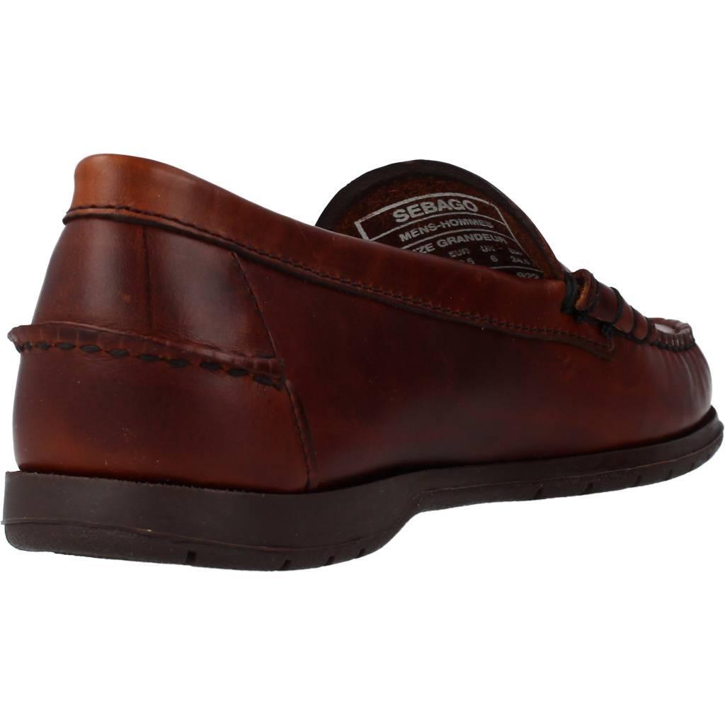 Sneakers Sebago Model Thetford Kleur Bruin 3/5