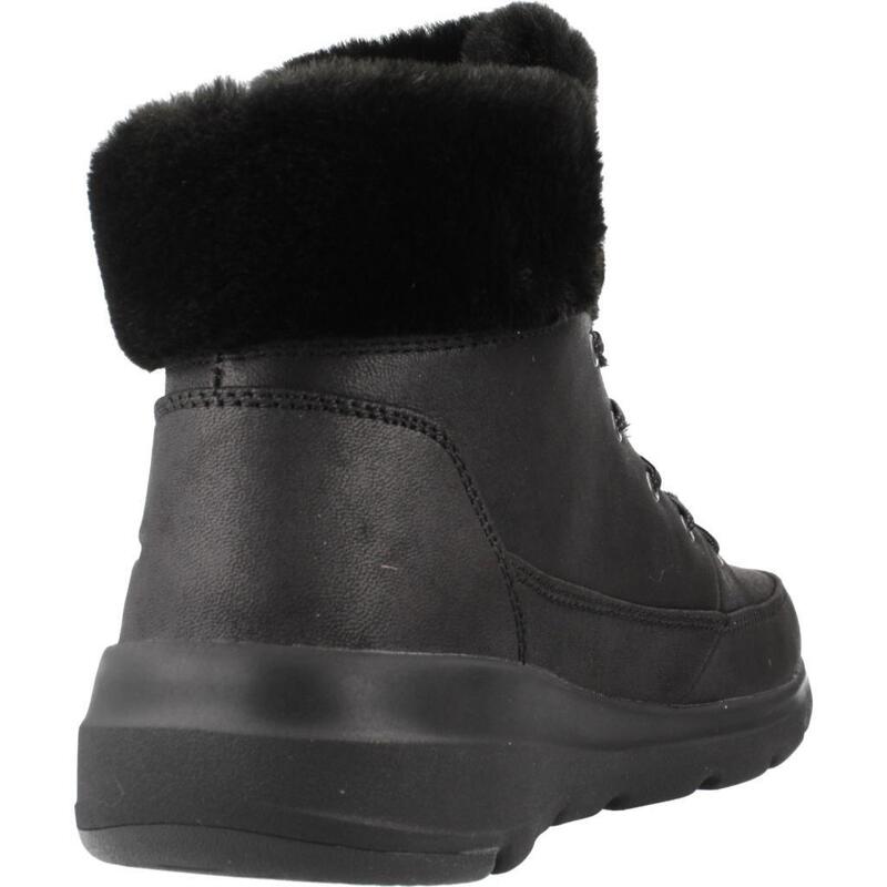 Ghete femei Skechers Glacial Ultra - Wonderland, Negru