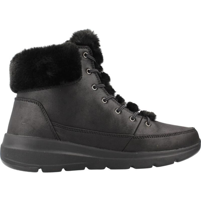 Ghete femei Skechers Glacial Ultra - Wonderland, Negru