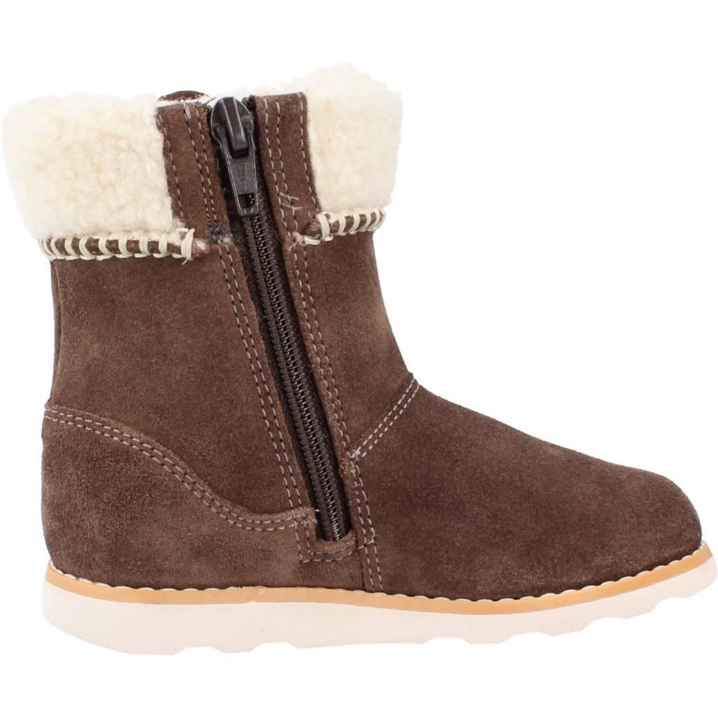 Botas Clarks Modelo Crown Loop T Cor Castanho 4/5