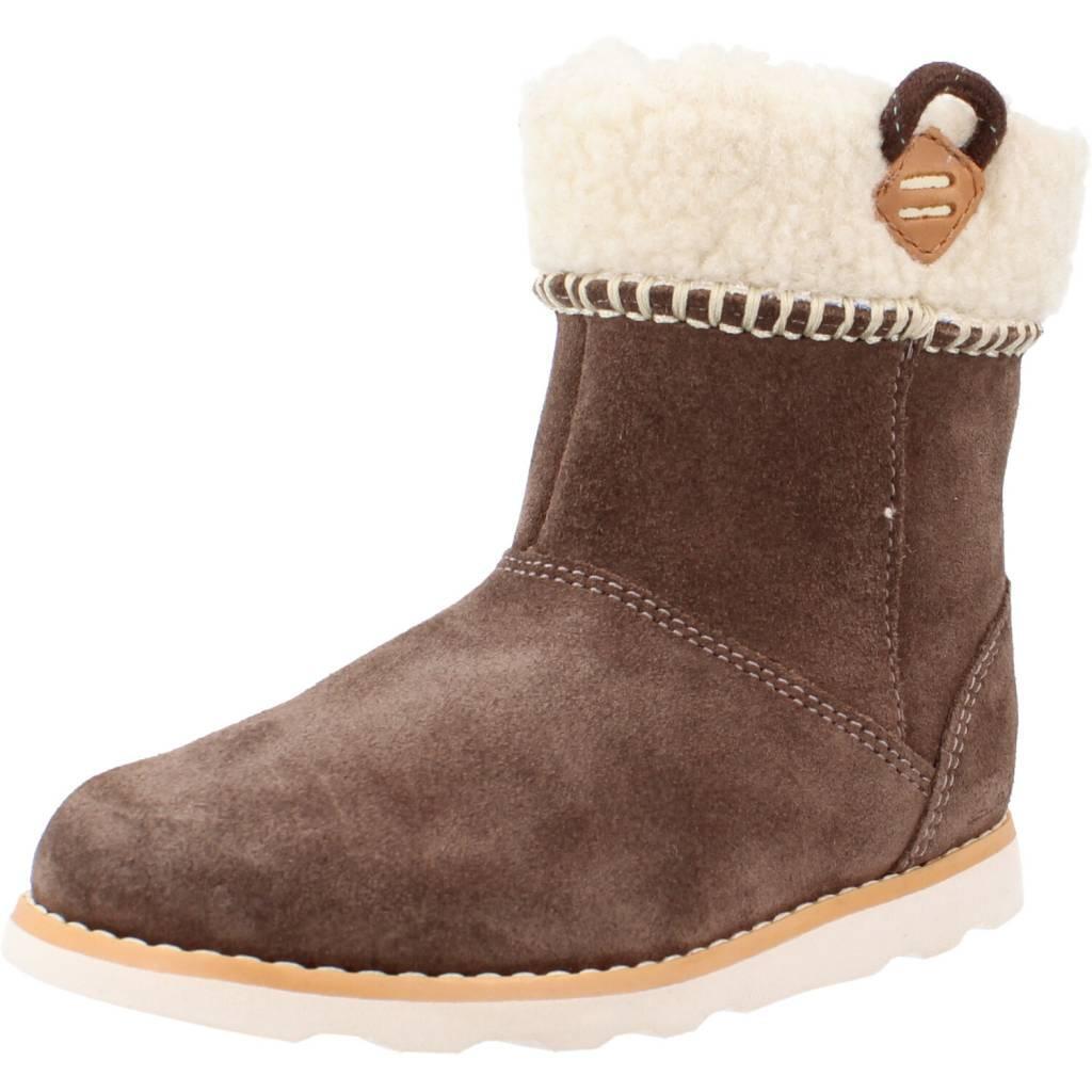 Clarks - Bottes Clarks Modèle Crown Loop T Couleur Marron - Bottes - Marron - Decathlon