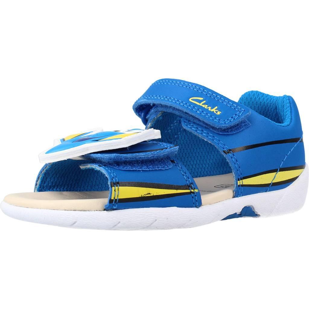 Clarks modelo zora nemo t cor azul