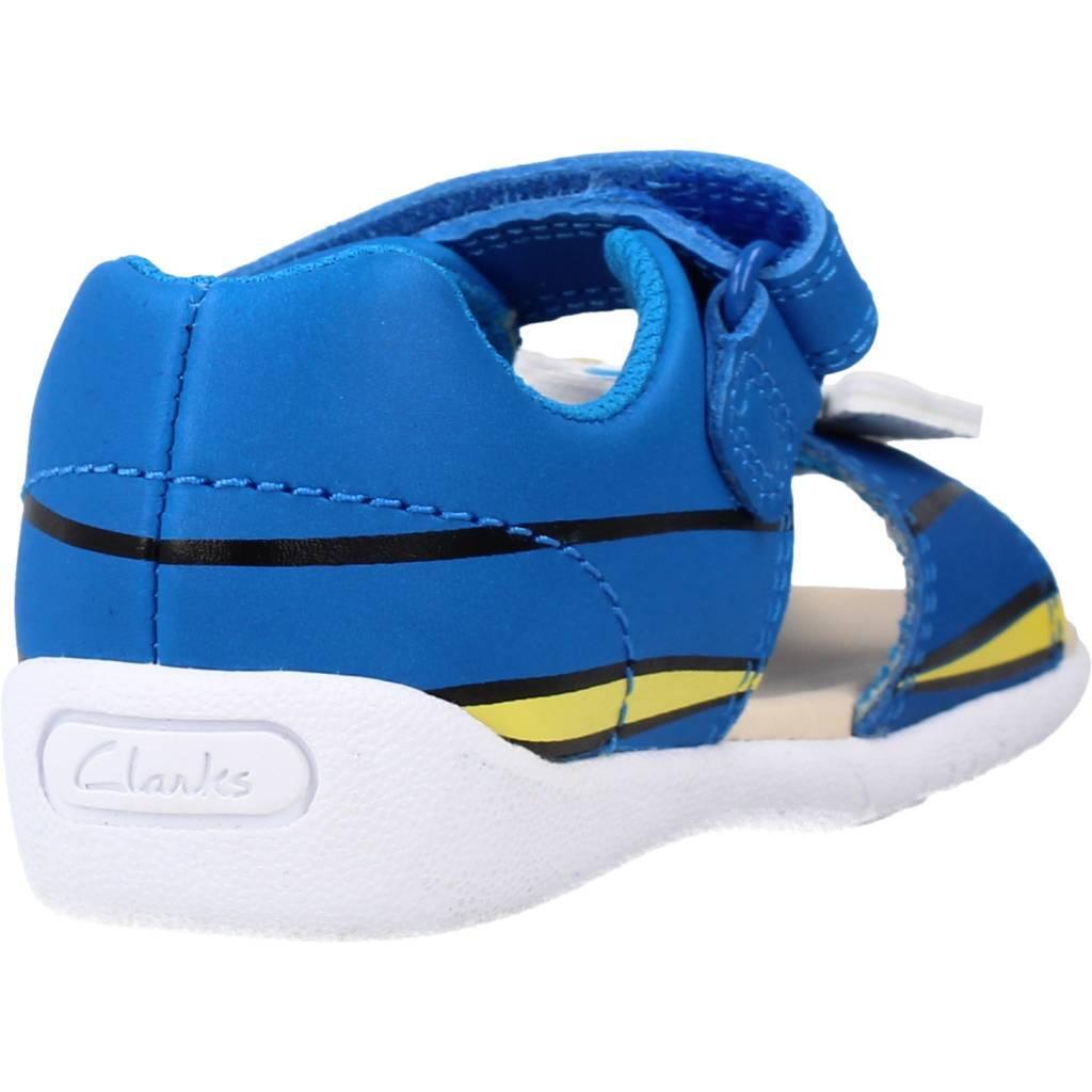 Sandales Clarks Modèle Zora Nemo T Couleur Bleu 3/5