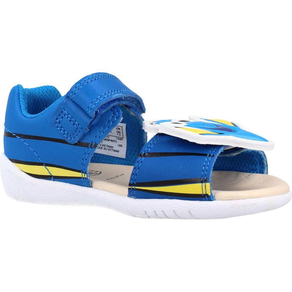 Sandales Clarks Modèle Zora Nemo T Couleur Bleu 5/5