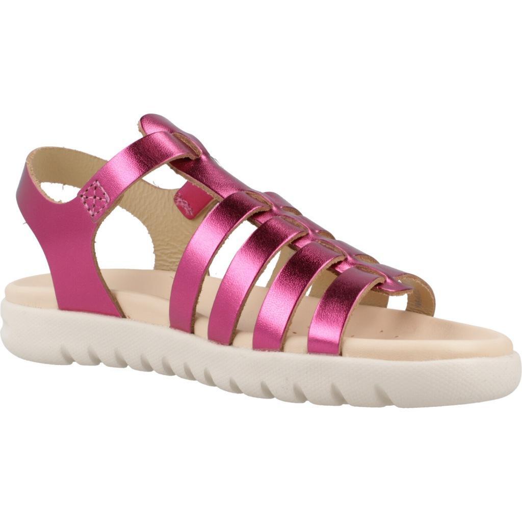 Sandali Geox Modello J S. Soleima G.b - Metal.lea Colore Rosa 5/5