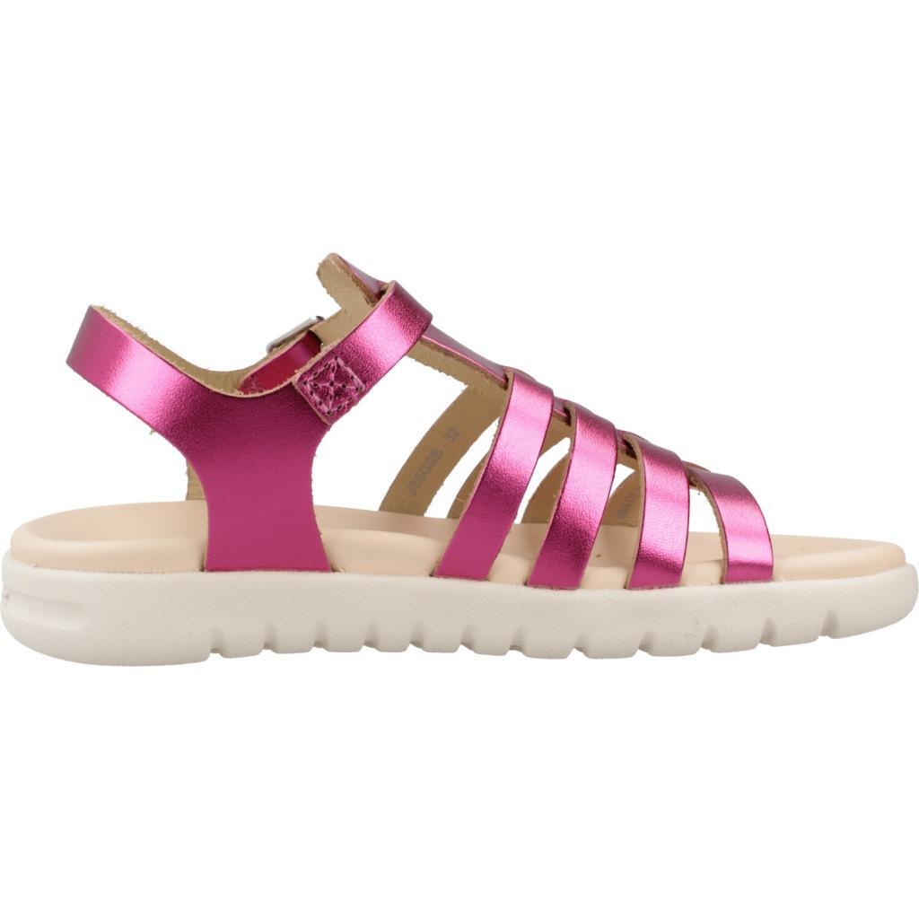 Sandali Geox Modello J S. Soleima G.b - Metal.lea Colore Rosa 4/5